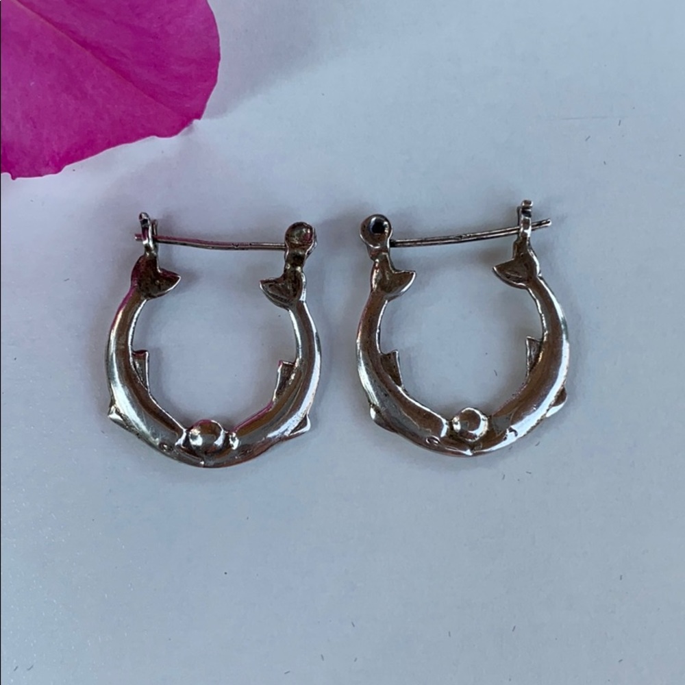 SS Dolphin earrings
